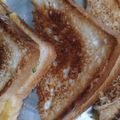 Ameer hamza का कुकस्नैप जब उन्होंने आलू टोस्ट(aloo toast recipe in hindi) बनाया था।