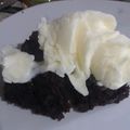 El cooksnap de Aryu cuando hizo Brownie con cacao.
