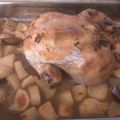 El cooksnap de Samantha 🍳 cuando hizo Pollo asado sentado acompañado de patatas.
