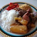 Cooksnap de Cael Horta quando cozinhou Carne de panela com mandioca.