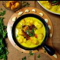 Sneha Patel's cooksnap of when they made કઢી પકોડા (Kadhi Pakora Recipe In Gujarati).