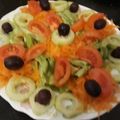صورة من لمسات حورية من كوكباد، شاركها بعد تجربة وصفة سلطة بالخيار😊😊