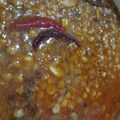 Nabamita Ghosh's cooksnap of when they made মিষ্টি ছোলার ডাল(mishti cholar dal recipe in Bengali).