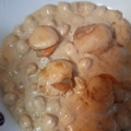 El cooksnap de Cecilia cuando hizo Vieiras plancha con garbanzos en salsa de cava.
