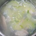 Cooksnap của Cau Hai khi họ làm theo món Canh su su nấu gà