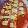 El cooksnap de masi cuando hizo Canelones de calabacín.