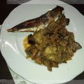 El cooksnap de Zaida TC @alquimiasfood cuando hizo Cazuela de jureles al horno con alcachofas y berenjenas.