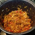 El cooksnap de Bea cuando hizo Pollo mechado.