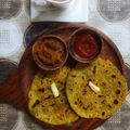Mukti Bhargava का कुकस्नैप जब उन्होंने आलू मेथी का पराठा (aloo methi ka paratha recipe in Hindi) बनाया था।