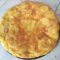 El cooksnap de Yoly Martinez Borja cuando hizo Tortilla española.