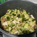 El cooksnap de David cuando hizo Guiso de zapallo italiano 😋.