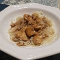 El cooksnap de mjanza cuando hizo Pollo agridulce.