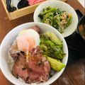 El cooksnap de 🇺🇾 𝓚𝔂𝓸 🇯🇵　🎉JPN-UY 100°ANIVERSARIO 🇺🇾🇯🇵EN 2021🎉 cuando hizo Tazón de arroz de carne asada Japonés ROSTOBIEF - DON 🇬🇧🇺🇾🇯🇵ローストビーフ丼.