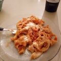 El cooksnap de Federico Delgado cuando hizo Fideos caseros.