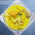 Cooksnap dari Dapur Rahasya untuk resep Opor Ayam & Tahu Bumbu Kuning