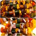 Renáta Bacsóné Szabó Cooksnap-ja, amikor elkészítette a(z) Csirkemell saslik, zöldségekkel, burgonyával receptet.