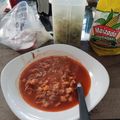 El cooksnap de Valulu💗✨ cuando hizo Pozole rojo de cerdo.