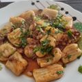 El cooksnap de Katia Concha Mellaffe cuando hizo Ñoquis de papa.