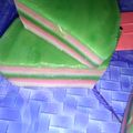 Cooksnap dari Topik 2018 untuk resep Kue lapis tepung beras takaran sendok😊