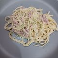 Cooksnap dari jaany untuk resep Fettucine Carbonara Gapake Ribet dan Tanpa Cream