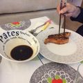 El cooksnap de Mipsiko cuando hizo Salmón Teriyaki.