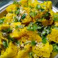 Ruchi Anjaria's cooksnap of when they made ખમણ (Khaman Recipe In Gujarati).