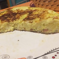 El cooksnap de Belen Aguilar cuando hizo Tortilla de papas rellena de jamón y queso mozzarella (NO ES TORTILLA ESPAÑOLA.).