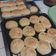 El cooksnap de Laura natalia cuando hizo Pan Kesu (Pan con queso).