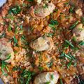 El cooksnap de ByTommy cuando hizo Arroz de butifarra de huevo y ajos tiernos.