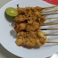 Cooksnap dari Nics untuk resep Sate ayam asin pedas a.k.a sate dj