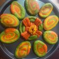 सैफ कनक गोपाल गुप्ता का कुकस्नैप जब उन्होंने कलरफुल मठरी (colourful mathri recipe in Hindi) बनाया था।