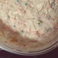 El cooksnap de Sandrii Love cuando hizo Ensaladilla de cangrejo.