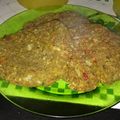 El cooksnap de Feeer Sol cuando hizo Hamburguesas de lentejas.