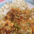 El cooksnap de tyare roco cuando hizo Tortilla de lechuga y zanahoria.