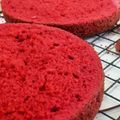 El cooksnap de Andrea Lecler cuando hizo Torta red velvet ❤ (relleno y decoración).
