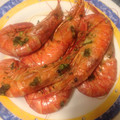 El cooksnap de Gerardo cuando hizo Gambones al horno.