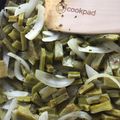 El cooksnap de Moni Bm cuando hizo Nopales picosos.