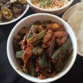 Rupa Tiwari का कुकस्नैप जब उन्होंने भिड़ी दो प्याजा (bhindi do pyaza recipe in Hindi) बनाया था।