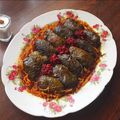 کوک اسنپ Lida Aali بعد از امتحان کردن دلمه با بلغور گندم.