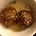 Pooja Singh's cooksnap of when they made Gulab jamun.