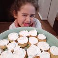 El cooksnap de carolina herrera cuando hizo Pajaritos (Dulce chileno).