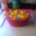 laysmom's cooksnap of when they made baby shower punch.