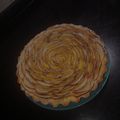 El cooksnap de Ludmila Gregorutti cuando hizo Tarta de manzana con crema.