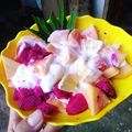 Cooksnap của Thu Mèo khi họ làm theo món Sữa chua hoa quả