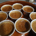 El cooksnap de Paula Medina cuando hizo Flan de huevo y café.