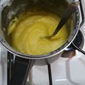 El cooksnap de Hector Martin Bazan cuando hizo Crema pastelera.