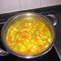 El cooksnap de Sofía Martínez Guisado cuando hizo Cocido extraordinario.