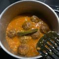 El cooksnap de Valeria Palomo cuando hizo Albóndigas de carne picada.