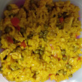 El cooksnap de Rut Borillo cuando hizo Arroz con pollo y verduras 🥒.