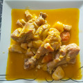 El cooksnap de María Belén Juan cuando hizo Pollo a la naranja.